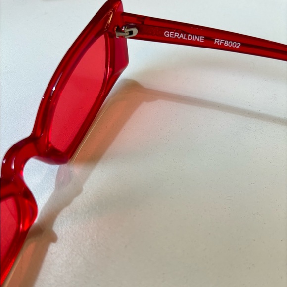 Roberi & Fraud Geraldine Sunglasses in Red - Picture 4 of 8